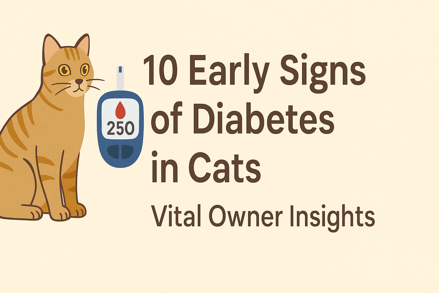 10 Early Signs of Diabetes in Cats Vital Owner Insights
