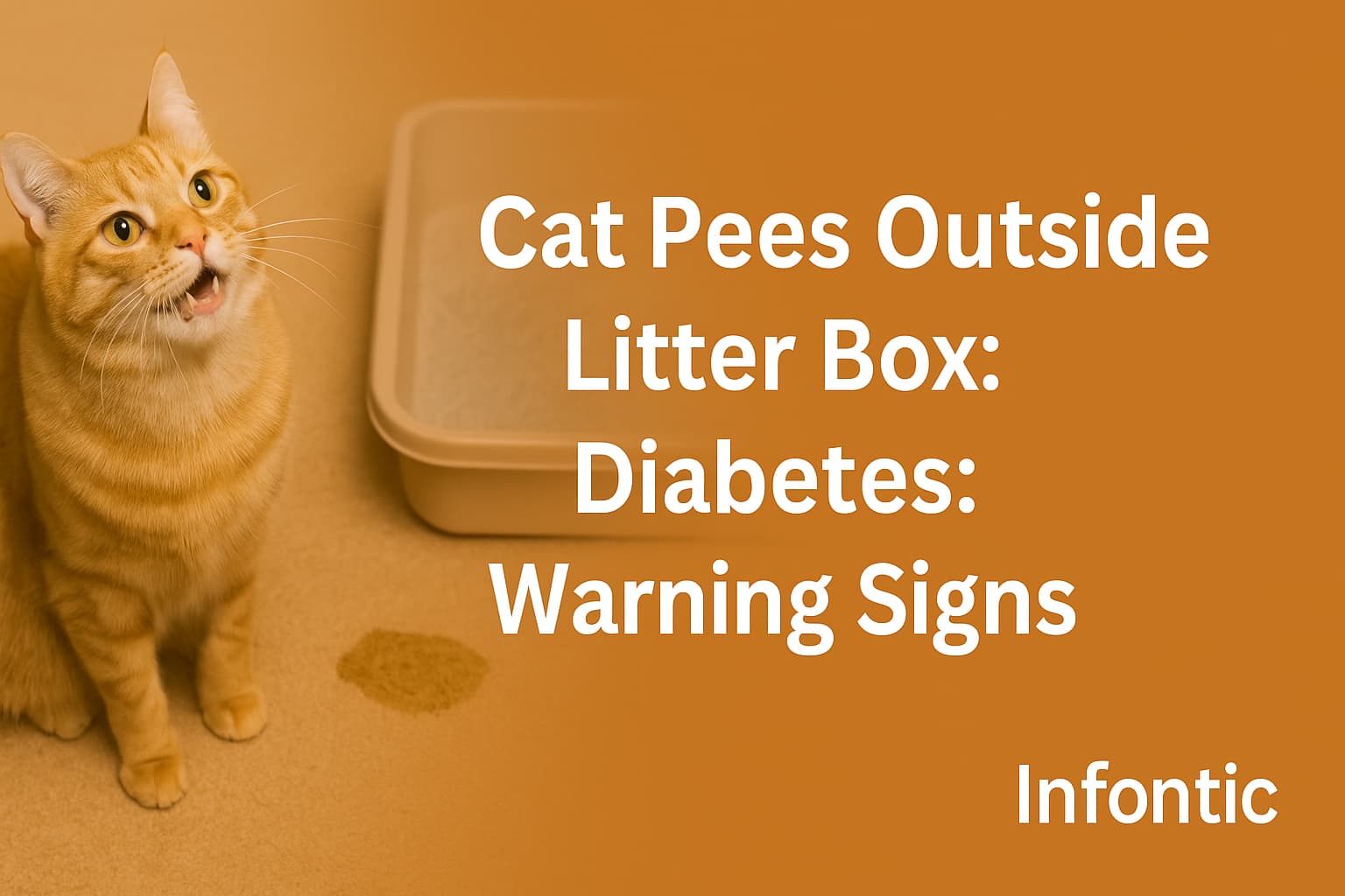 Cat Pees Outside Litter Box Diabetes: Warning Signs