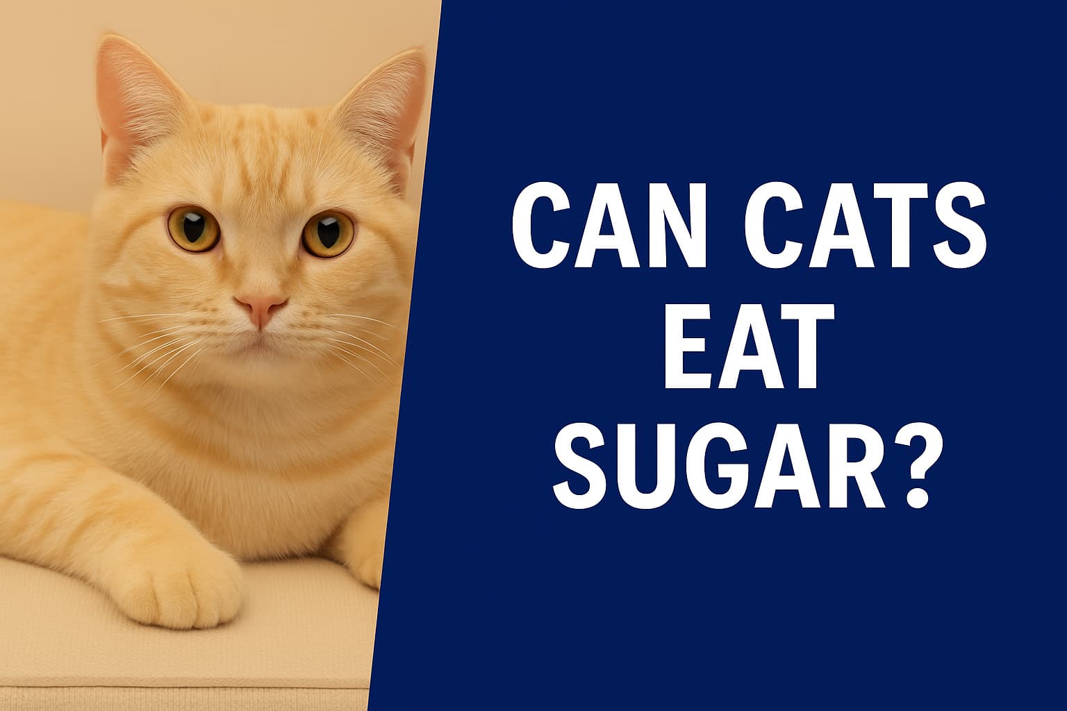 Can Cats Have Sugar? Discover Essential Health Insights