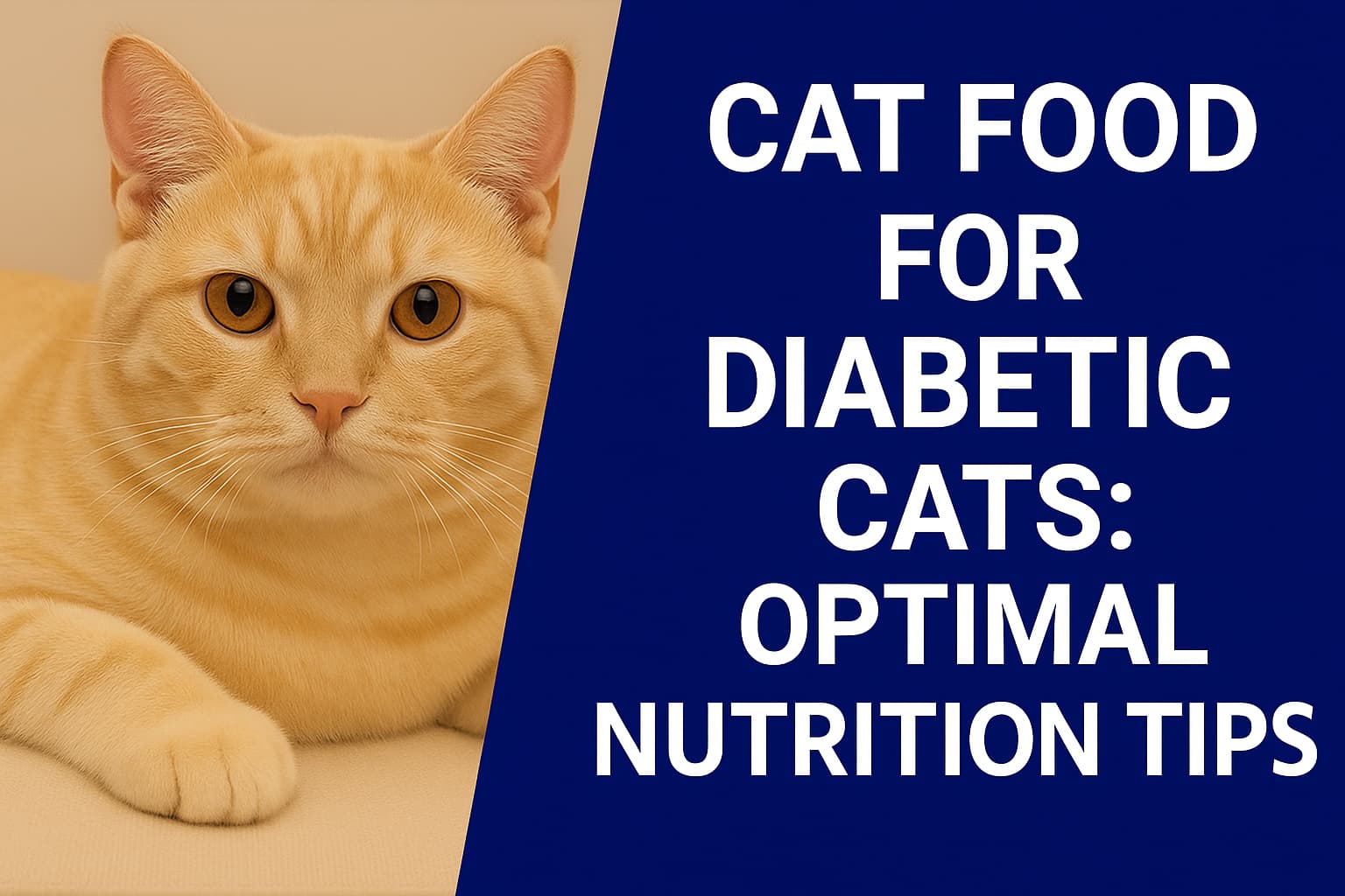 Cat Food for Diabetic Cats: Optimal Nutrition Tips