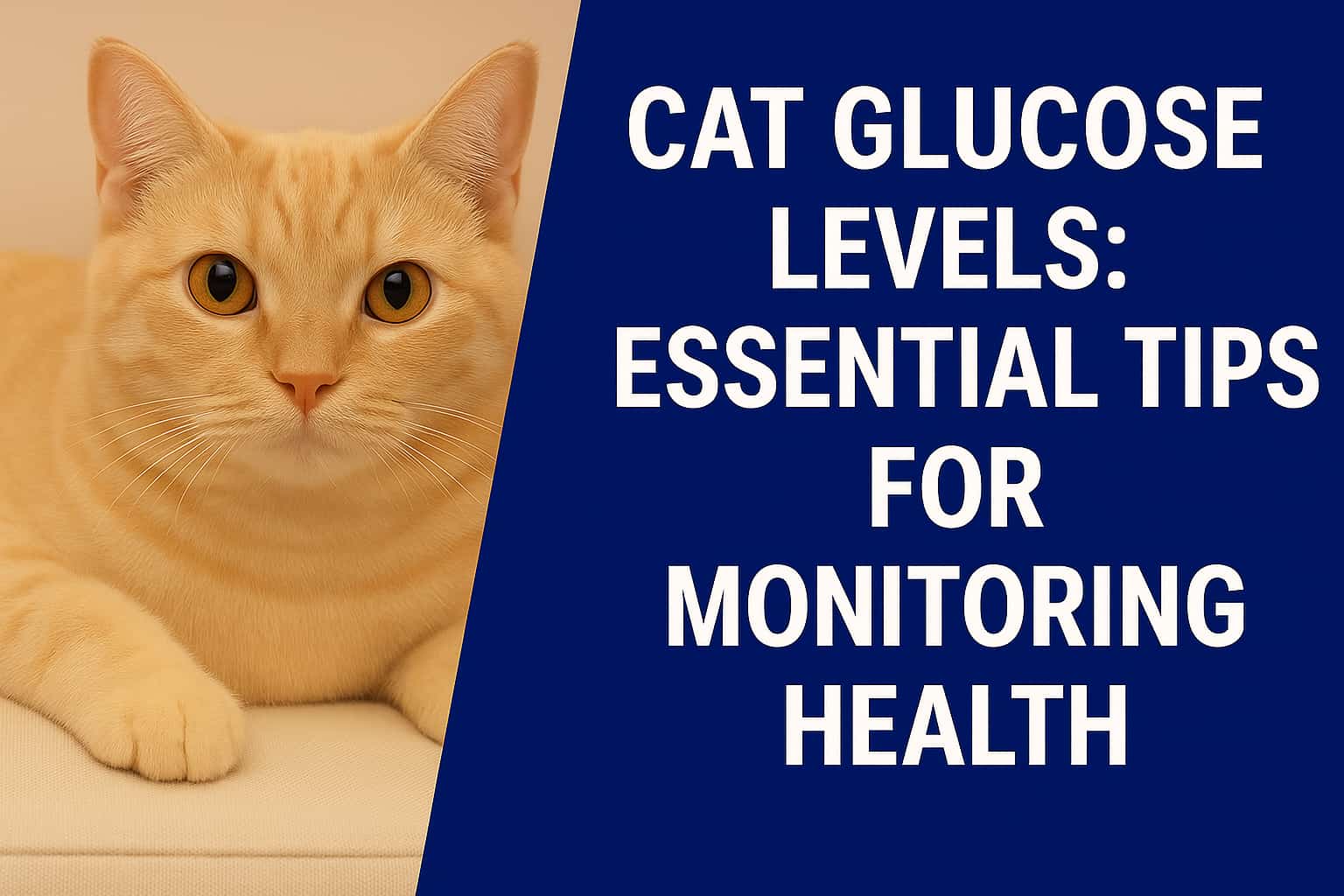 Cat Glucose Levels: Essential Tips for Monitoring Health